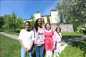 At Tyreso Castle in Stockholm, Sweden with my cousin Tracey and family friends: by angelajbass, Views[556]