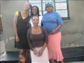 Angie (far left) with cabbie's family in Orlando East, Soweto. The nicest folks.: by angelajbass, Views[474]