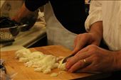 My father chopping onions in our family kitchen. : by angelica_calabrese, Views[267]