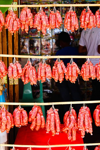 another delicacy from the town called the longganisa