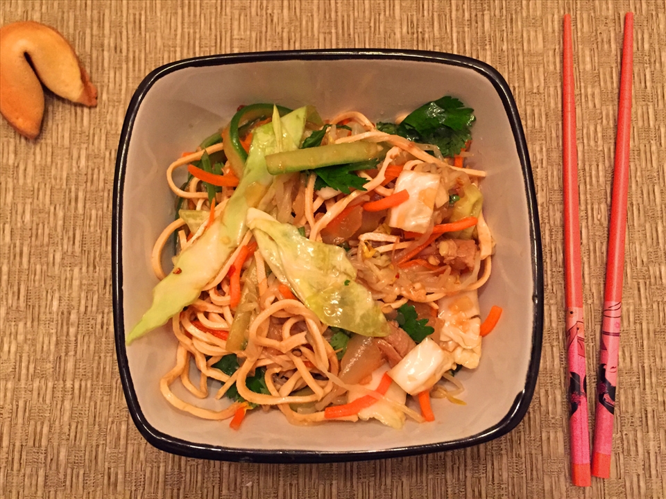 Presenting jiachang liangcai...