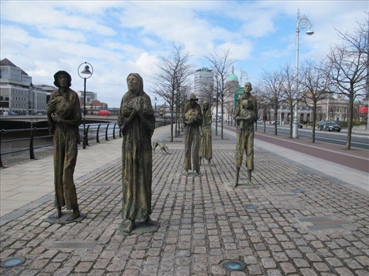 Famine memorial, Dublin