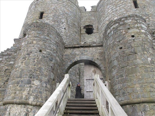 We thought Harlech had the most proper castle entrance!