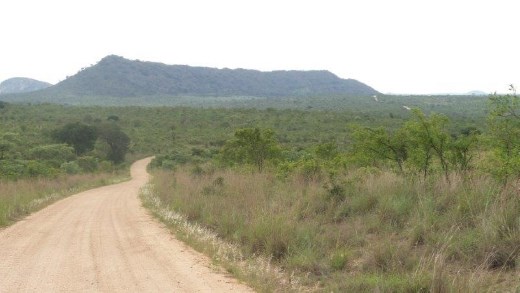 Ship Mountain, a major navigation aid on the route from the gold rush towns to the port city of Laurenzo Marks (now Maputo), Mozambique