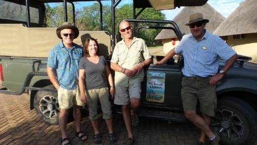 With Frank Watts and Hayden Elliott