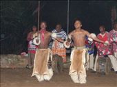 Swazi townspeople treating us to a war dance: by anijensen, Views[228]