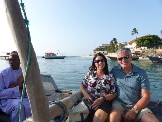 Sunset cruise in a fishing dhow, Dar Es Salaam