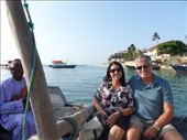 Sunset cruise in a fishing dhow, Dar Es Salaam: by anijensen, Views[402]