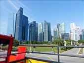 On the Hop-on Hop-off bus, staring in wonder at the Singapore skyline.: by anijensen, Views[916]