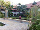 In the courtyard of the Meridien Angkor Hotel, Siem Riep: by anijensen, Views[390]