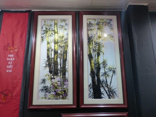 Gorgeously beautiful embroidery for sale in Saigon