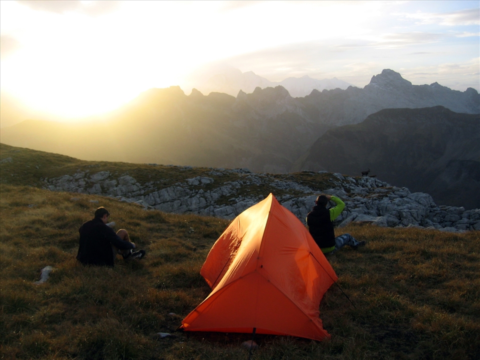 One of the things we love about Grand Bargy, it is our friend - the alpine ibex. He is always here somewhere around. Like if he would be the spirit of this place. 