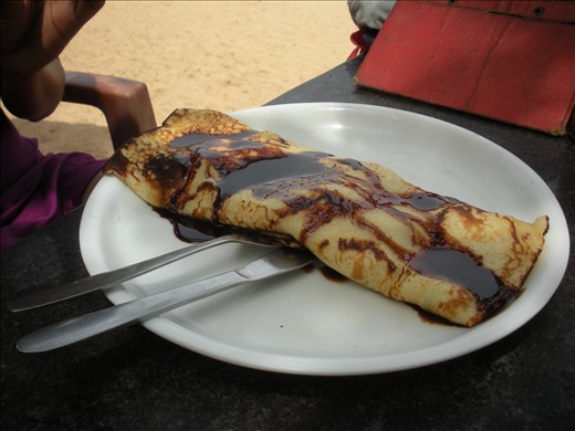Nendrakai Chocolate Crepes