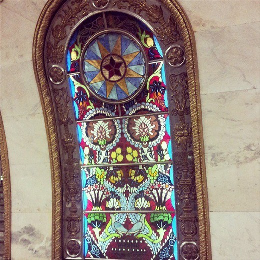 Subway Station Stained Glass