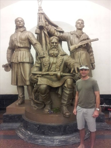 Subway station with Clint