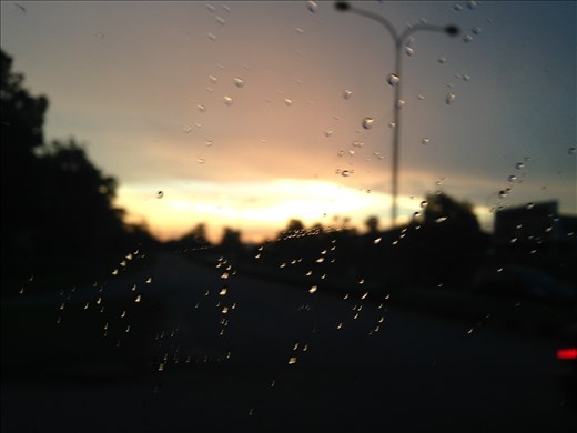 Just a rainy day before the dusk.