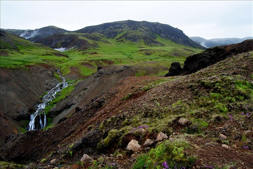 Hveragerði, Iceland, home to what is colloquially known as the hot river, is a magical landscape of geothermal activity and natural hot springs.
