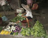 Asian greens and a very shy lady: by annamair, Views[359]