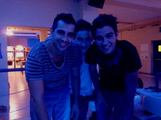 Mattia, Gabri e Joni