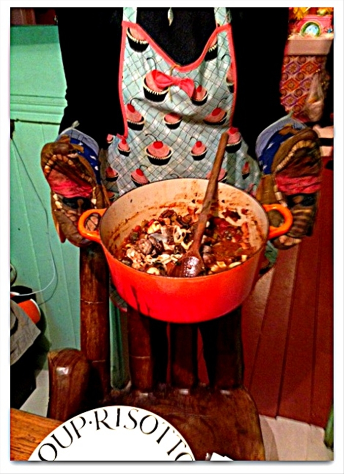 Bringing the pot to the table