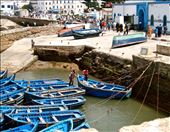 Local fishermen in Essaouira prepare for the morning catch.: by annelottman, Views[396]