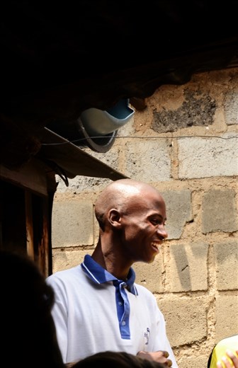 This guy Jeffrey is an inspiration in the community of Alexandra. He set up his own business of biking tours through the township and puts the money back into his neighborhood. 