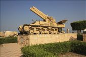 A German Howitzer gun 150mm on a motor carrier - Al Alamein military museum.: by anomadforever, Views[745]
