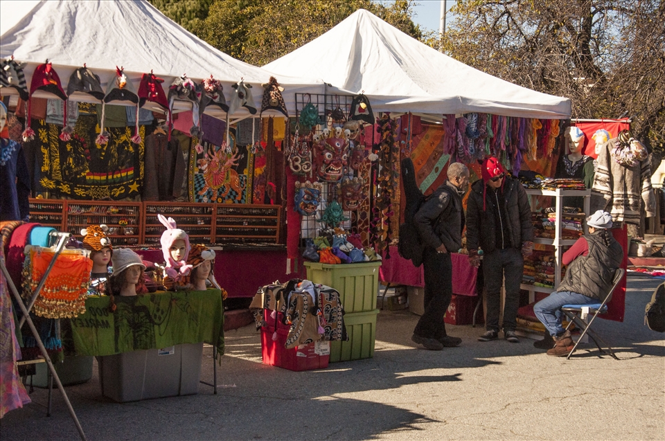 Berkeley, CA at the flea market you can find almost anything you need