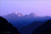 Sunrise at Chaukhamba. This peak is also sometimes referred as Kedar Peak. At Syalsaur, Uttrakhand, India. This is the first morning when I walked out to see the sunrise over the Mandakini River. As the light struck and cleared the sky, this marvelous huge massif named Chaukhamba came to light. It felt a sense of serene beauty filling my soul and I started to fill my eyes with the breathtaking view. Each view was more brilliant than the previous and more awe-inspiring.: by anubhavkochhar, Views[908]