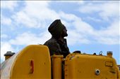 We cherish our conquests: A Sikh jawan hard at work to clear a treacherous mountain pass. The perpetual landslides inundating these mountains keep rendering the roads useless, and man in almost an act of defiance keeps building them back come hell or high water.: by apoorv, Views[340]