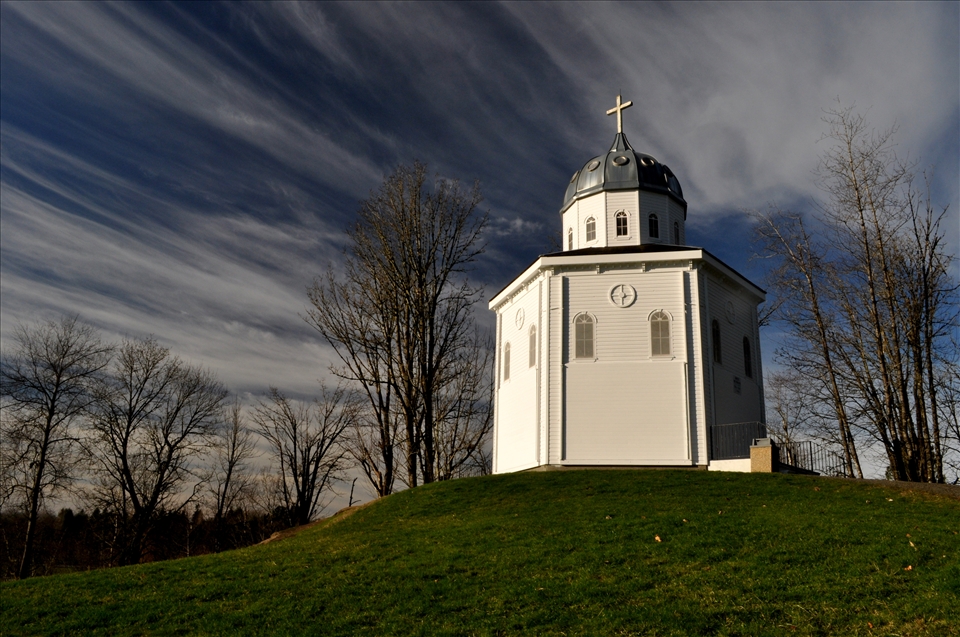 Mission, BC is Home to 36 churches alone. Population: 36,000. 