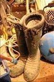 Grandfather's farming boots.: by archer, Views[335]