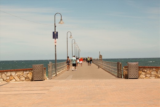 Glenleg Beach, Adelaide. An soothing beach on a bright sunny day is the perfect place to be on a holiday.