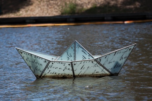 Boat on the lake! A boat lamp on the lake of Adelaide Festival Center, A nice place to hangout.