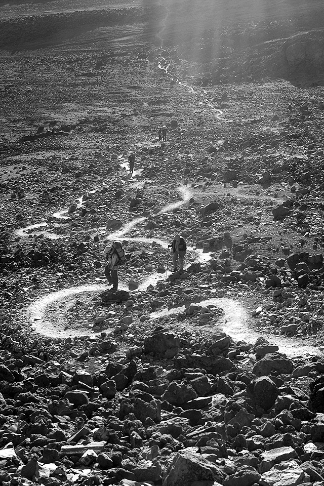 Killimanjaro route summit