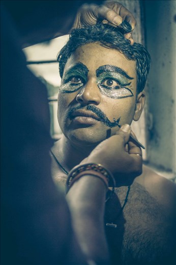 Potharaju getting ready