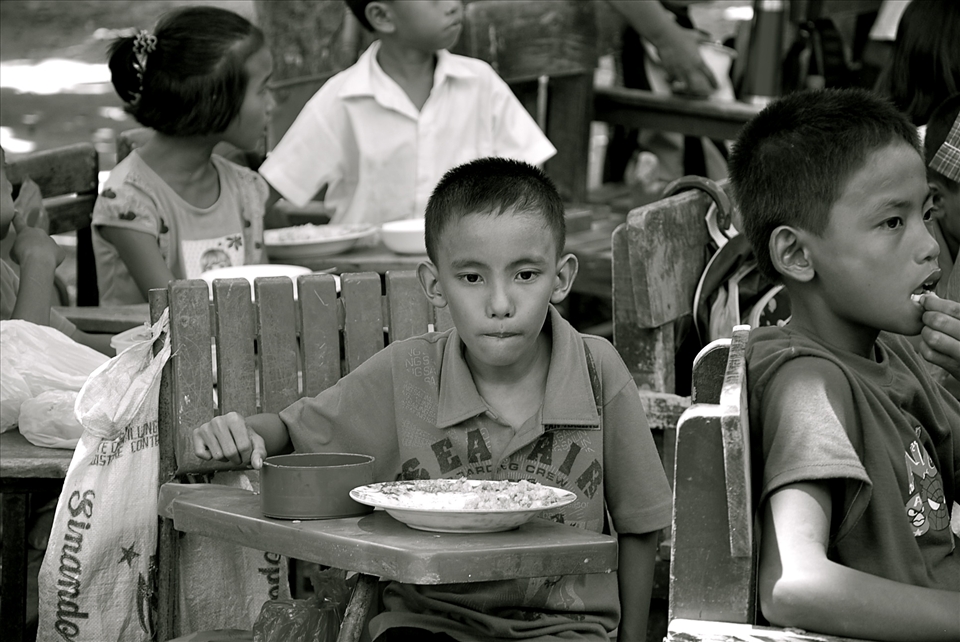 One cup of rice served 