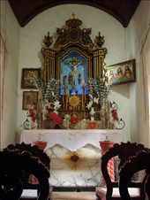 This photo is taken in Old Goa,which is the southern part of the state. This snap is taken in a museum which is maintained to give the tourists a feel of the old Portuguese homes.
This place gives a real feel how the old Portuguese culture.
: by artist-mukherjee, Views[715]