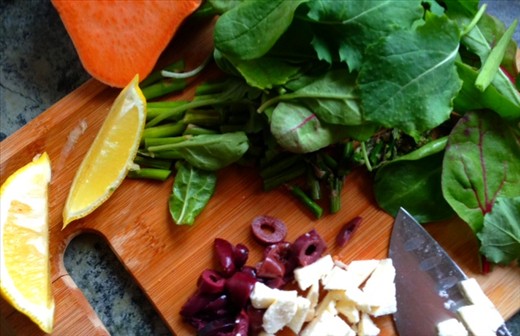 Some of the beautiful ingredients! 