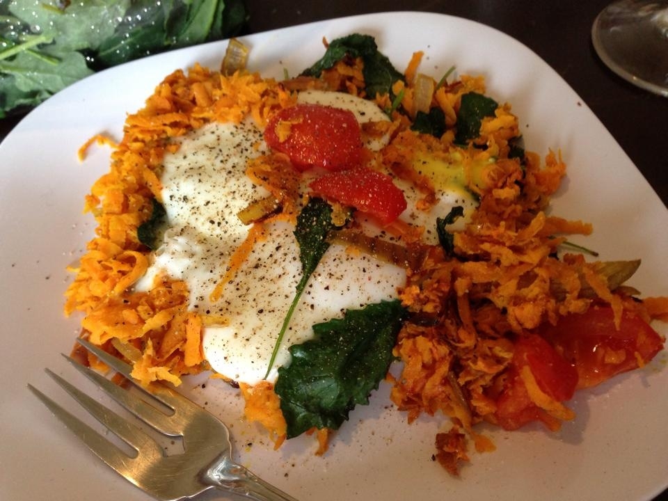 Here's one variation with spinach... I'm eating this right now!