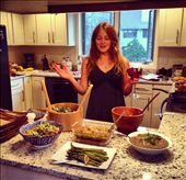 Here's me, standing proud over a feast I single-handedly prepared : ): by asarazen29, Views[488]