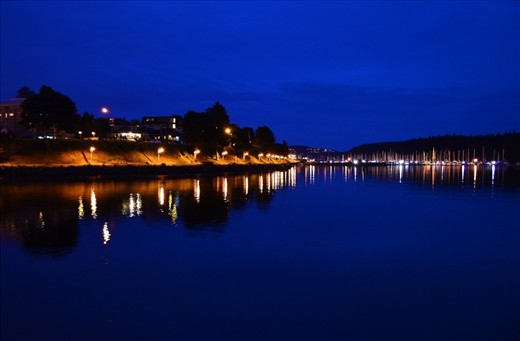 Vibrant, warm and peaceful brilliant evening enlightening 