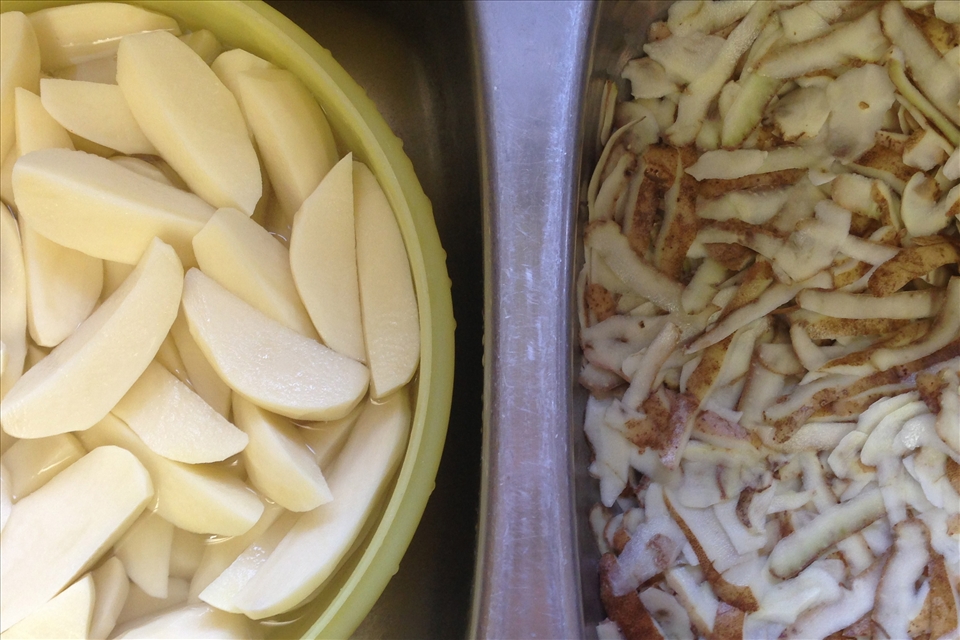 The main ingredient: potatoes