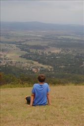 I've lived in Canungra near Tamborine Mountain for years now, and gone to school on the Mountain but I have never really taken the chance to actually explore and just enjoy the place.  I took my younger cousin and brother up for a field trip to enjoy the scenes that we had missed.
Having lived in the city his whole life my cousin was used to high places and views, but he hadn't seen a view quite like this one before.  He was so relaxed and happy, just looking out over the valley.: by ashleighb, Views[681]