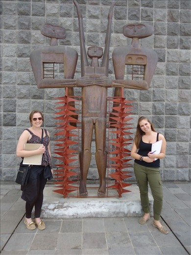 Outside of Capilla del Hombre