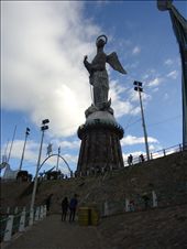 Statue of the Virgin on top of Panecillo hill: by ashleytg, Views[280]