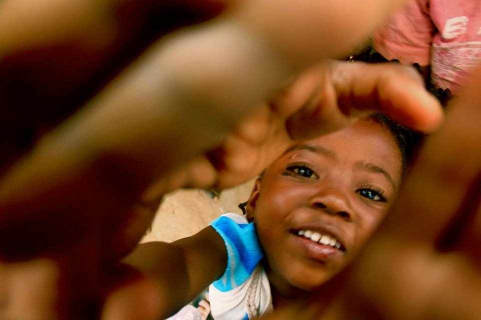 Little girl from Twafane housing project for street kids.