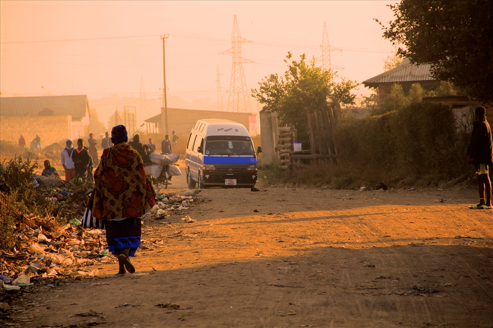 Waking up in Lluwanga Compound, Kitwe