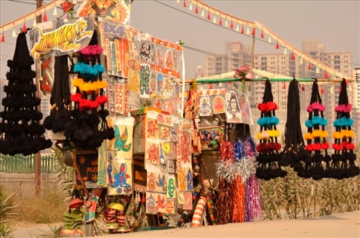 In a country where superstition is often confused with being religious, here is a shop that sells photos of Hindu Gods and other paraphernalia for protection against the “evil eye”. What makes it unique is that it sells protective charms meant specially for vehicles. Now, this is Niche marketing at its very best.  