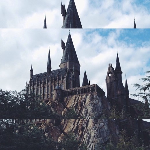 Via Instagram: Hogwarts is my home.